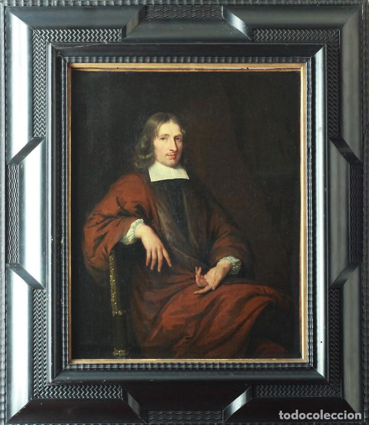 Retrato de un caballero, Caspar Netscher, Heidelberg, 1639-84, La Haya.